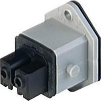 Mains connector ATT.LOV.SERIES_POWERCONNECTORS STAKEI Socket, vertical vertical Total number of pins: 2 + PE 16 A Grey