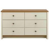 Manor Vanilla Oak Effect Drawer (H)744mm (W)1258mm (D)450 mmmm