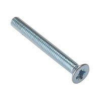 Machine Screw Pozi CSK ZP M6 x 30mm Bag 25