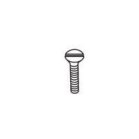 Machine screw csk M6 x 16mm slot CRT/MK3