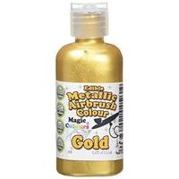 magic colours metallic edible airbrush gold