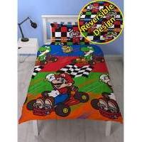 mario champs single rotary duvet homeware