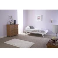 madrid wooden trundle only white