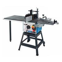 Machine Mart Xtra Scheppach Molda 2.0 Single Speed Vertical Spindle Moulder With Floor Stand, Wheels and Sliding Table Carriage