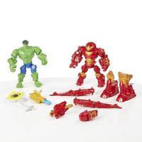 Marvel Super Hero Mashers Hulk vs Hulk Buster - Damaged