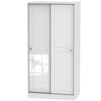 Marbella Sliding Wardrobe White