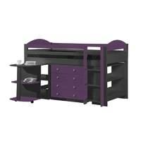 maximus graphite long mid sleeper set 1 with lilac