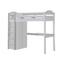 Maximus Long Whitewash High Sleeper Set 1 with White