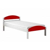 maximus single bed in white single white and red