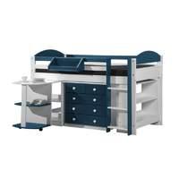 maximus whitewash long mid sleeper set 1 with blue