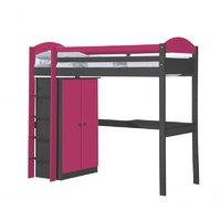 Maximus Long Graphite High Sleeper Set 1 with Fuschia