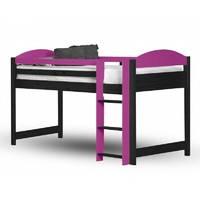 Maximus Graphite Long Mid Sleeper with Fuschia