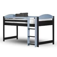 Maximus Graphite Long Mid Sleeper with Baby Blue