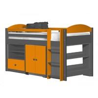 Maximus Graphite Long Mid Sleeper Set 2 with Orange