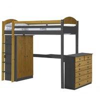 Maximus Long Graphite High Sleeper Set 2 with Antique