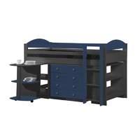 maximus graphite long mid sleeper set 1 with blue