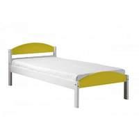 maximus single bed in white single white and lime