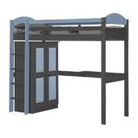 Maximus Long Graphite High Sleeper Set 1 with Baby Blue