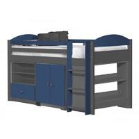 Maximus Graphite Mid Sleeper Set 2 with Blue