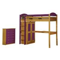 maximus long antique high sleeper set 2 with lilac