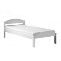 Maximus Single Bed In White Single White and White