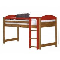 maximus antique long mid sleeper with red