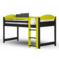 maximus graphite long mid sleeper with lime