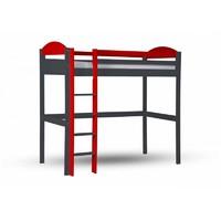 maximus high sleeper graphite and red