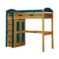 Maximus Long Antique High Sleeper Set 1 with Blue