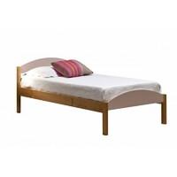 maximus short single antique bed frame antique with pink