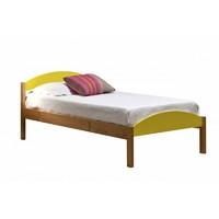 Maximus Short Single Antique Bed Frame Antique with Lime