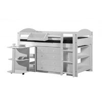 Maximus Whitewash Long Mid Sleeper Set 1 with White