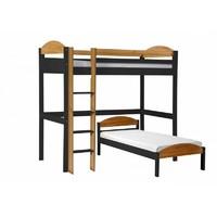 Maximus L Shape Graphite Long High Sleeper with Antique