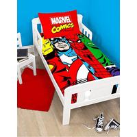 marvel comics clash junior duvet cover and pillowcase set