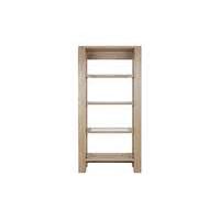 maze oak shelving unit