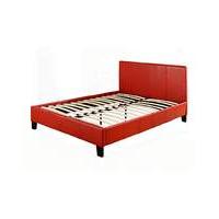 Madrid Double Faux Leather Bedstead