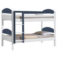 Maximus Bunk Bed In White Bunk bed White and Blue
