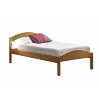 Maximus Short Single Antique Bed Frame Antique with Antique