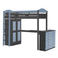 maximus high sleeper set 2 graphite and baby blue