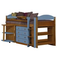 maximus antique long mid sleeper set 1 with baby blue