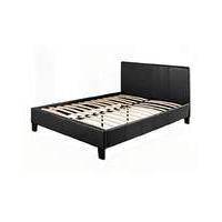 Madrid Double Faux Leather Bedstead