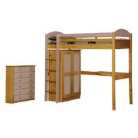 Maximus Long Antique High Sleeper Set 2 with Pink