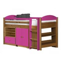 Maximus Antique Long Mid Sleeper Set 2 with Fuschia