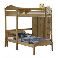 maximus l shape antique long high sleeper set 1 with antique