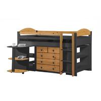 Maximus Graphite Long Mid Sleeper Set 1 with Antique