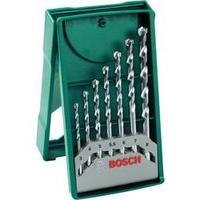 Masonry twist drill bit set 7-piece 3 mm, 4 mm, 5 mm, 5.5 mm, 6 mm, 7 mm, 8 mm Bosch Promoline 2607019581 Cylinder shan