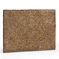 madeline woven rattan headboard h120cm