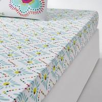 Majorque Cotton Fitted Sheet