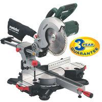 machine mart xtra metabo kgs216 crosscut and mitre saw 230v