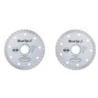 Machine Mart 2 Piece Turbo 115mm (4.5\") Diamond Discs